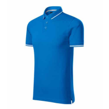 MALFINIPREMIUM 251 Malfinipremium Perfection plain férfi galléros póló snorkel kék - 2XL munkaruha