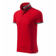 MALFINIPREMIUM 256 Malfinipremium Collar Up galléros férfi póló F1 piros - L