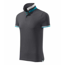 MALFINIPREMIUM 256 Malfinipremium Collar Up galléros férfi póló light anthracite - 3XL munkaruha