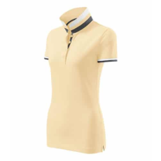 MALFINIPREMIUM 257 Malfinipremium Collar Up galléros női póló bourbon vanilla - L