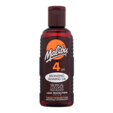 Malibu Bronzing Tanning Oil SPF4 fényvédő készítmény testre 100 ml nőknek naptej, napolaj