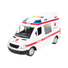 Malis Mentőautó hangos meghajtóval 1:16 autópálya és játékautó