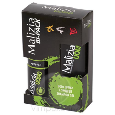  Malizia DD Uomo Bipack Vetyver (250ml tus+150ml deo) kozmetikai ajándékcsomag