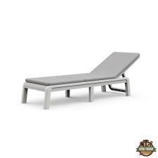  Mallorca műanyag napozóágy párnával kerti bútor