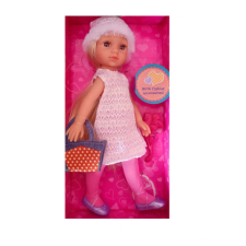 MalPlay Baby Reina baba téli ruhával és kalappal, MalPlay, 24 cm baba