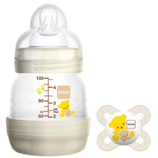 Mam 130 ml Anti-Colic cumisüveg + ajándék Start cumival cumisüveg