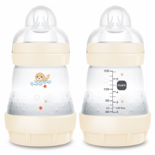 Mam 160 ml Anti-Colic 0 hó + cumisüveg - bézs foka cumisüveg