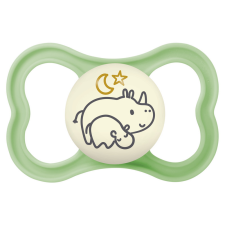 Mam Air Night szilikon nyugtató cumi 16+ hónap - Zöld Orrszarvú cumi