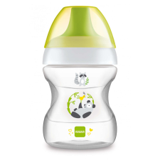 Mam Learn to drink cup - ivástanuló pohár 190 ml 6+ - Sárga panda macis itatópohár