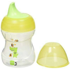 Mam Learn to drink cup - ivástanuló pohár 190 ml 6+ - sárga/zöld krokodil itatópohár