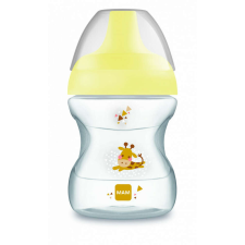 Mam Learn to drink cup - ivástanuló pohár 190 ml 6+ - sárga zsiráf itatópohár