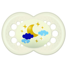 Mam MAM Original Night 6+ szilikon nyugtató cumi - kék felhők cumi