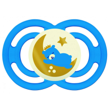 Mam MAM Perfect Night 16+ szilikon nyugtató cumi - kék maci cumi