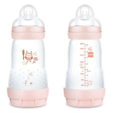 Mam Matt forest Anti-Colic cumisüveg 260ml - 2h+ - Rózsaszín cumisüveg