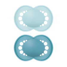 Mam Original szilikon nyugtató cumi 16+ hónap 2db -Világoskék/ Kék cumi