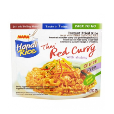 Mama gluténmentes instant rizs vörös curryvel és garnélával 80 g reform élelmiszer