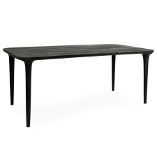  MaMaison Laminar 200 Étkezőasztal Mangófa Fekete bútor