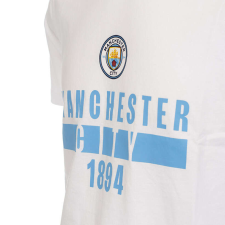 Manchester City póló gyerek fehér gyerek póló