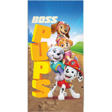 Mancs Őrjárat Boss Pups fürdőlepedő, strand törölköző 70x140cm lakástextília