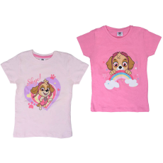  MANCS ŐRJÁRAT gyerek póló 2 db rózsaszín/világos rózsaszín - különböző méretekben Méret: 122 - 128