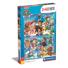 Mancs Őrjárat High Five 2x60 db-os puzzle Clementoni puzzle, kirakós