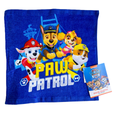  Mancs őrjárat kéztörlő, ovis kéztörlő, kék, 30x30 cm lakástextília