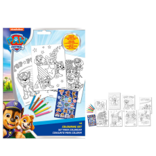 Mancs őrjárat Mancs Őrjárat Duty Calls színező szett matricával kreatív és készségfejlesztő