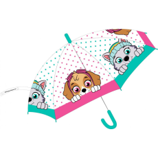 Mancs őrjárat Mancs Őrjárat gyerek félautomata átlátszó esernyő Ø74 cm