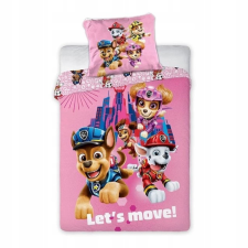  Mancs őrjárat/Paw Patrol ágyneműhuzat, Pink (100 % pamut) lakástextília