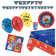 Mancs Őrjárat - Paw Patrol party szett 40 db-os party kellék
