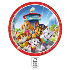  Mancs Őrjárat Rescue Heroes papírtányér 8 db-os 23 cm FSC ajándéktárgy