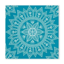 Mandala Petrol White szalvéta 20 db-os, 33x33 cm FSC papírárú, csomagoló és tárolóeszköz