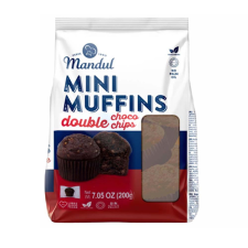 Mandul Mini Muffins duplacsoki - 200g csokoládé és édesség