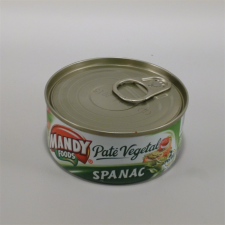 Mandy Mandy növényi pástétom spenótos 120 g konzerv