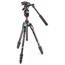 Manfrotto Befree live carbon tripod twist videófejjel fotó állvány