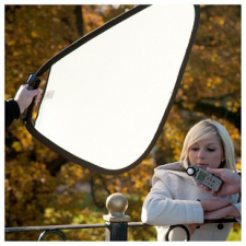 Manfrotto Lastolite Trigrip lágyezüst difflector kézi derítőlap (75 cm) vaku diffúzor