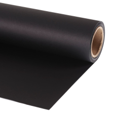 Manfrotto papírháttér 1.37 x 11m black (fekete) (LL LP9120) háttérkarton