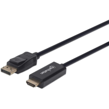 MANHATTAN 153201 video átalakító kábel 1,8 M DisplayPort HDMI Fekete (153201) kábel és adapter