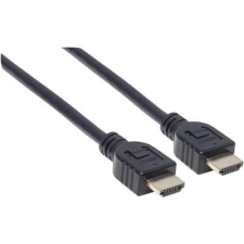 MANHATTAN HDMI Csatlakozókábel [1x HDMI dugó - 1x HDMI dugó] 2 m Fekete 3840 x 2160 pixel Manhattan kábel és adapter