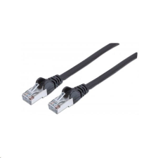 MANHATTAN - Intellinet SFTP Cat7 Patch kábel, 20m, fekete (741163) (741163) kábel és adapter