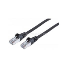 MANHATTAN Kábel - SFTP Patch (RJ45 to RJ45, Cat7 600Mhz, LSOH, 100% réz, 15m, Fekete) (MANHATTAN_741101) kábel és adapter