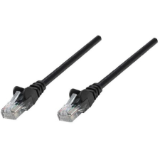 MANHATTAN Kábel - U/UTP Patch (RJ45 to RJ45, Cat6, 0.5m, Fekete) kábel és adapter