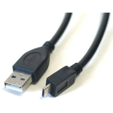 MANHATTAN kábel USB 2.0TypeA (Male) - Micro USB 2.0 TypeB (Male) 1.8m fekete (307178) (307178) kábel és adapter