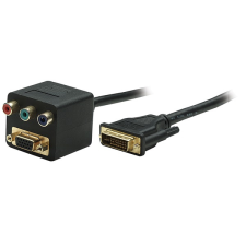 MANHATTAN - Kábel video splitter DVI-VGA+RGB kábel és adapter