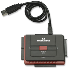 MANHATTAN USB 2.0 - SATA/IDE konverter  (179195) (179195) kábel és adapter