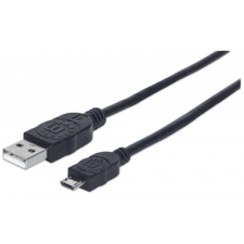 MANHATTAN USB - micro USB kábel, 3 m, MANHATTAN kábel és adapter