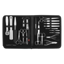  Manikűr és pedikűr szett, 23 részes manikűr készlet