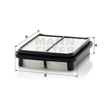 MANN FILTER C 2337 Levegőszűrő, C2337 levegőszűrő