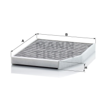 MANN FILTER CUK29007 aktívszenes pollenszűrő pollenszűrő