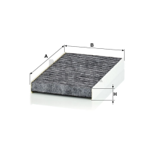 MANN FILTER CUK2939 aktívszenes pollenszűrő pollenszűrő
